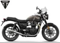 Todas as peças originais e de reposição para seu Triumph Street Twin From VIN AB 9715 900 2019 - 2021.