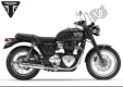 All original and replacement parts for your Triumph Bonneville T 100 Black From 2016 900 2017 - 2021.