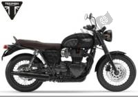 Wszystkie oryginalne i zamienne części do Twojego Triumph Bonneville T 120 Black From AD 0139 +DGR 1200 2016 - 2021.