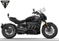 Tutte le parti originali e di ricambio per il tuo Triumph Rocket 3 GT Black 2458 2021.