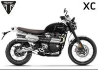 Triumph Scrambler 1200 XC From AE 9098  2021 - 2024 viste esplose