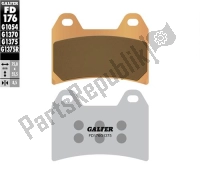 FD176G1375, Galfer, Hh sintered brake pads, New