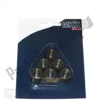 100420650, Mokix, set di rulli (6) 16x13 mkx 6,5gr ROLLENSET (6) 16x13  MKX   6.5gr<hr>VARIO ROLLEN (6) 16x13 MKX  6.5gr<hr>JEU DE GALETS(6) 16x13 MKX 6.5gr<hr>VARIO ROLLS (6) 16x13 MKX  6.5gr, Nuovo