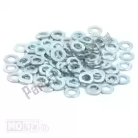 10314, Mokix, Sluitring m 6 elvz 100stuks SLUITRING M 6 ELVZ 100stuks<hr>UNTERLEGSCHEIBE M  6 ZINK 100st<hr>RONDELLE M 6 ELVZ          100pp<hr>WASHER M 6 GALVAN 100pc, Nieuw