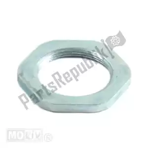 mokix 107013 clutch nut minarelli/peugeot/piaggio 28x1 - Bottom side