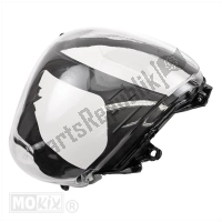 20919, Mokix, km teller glas piaggio zip 2000 + koplamp org, Nieuw