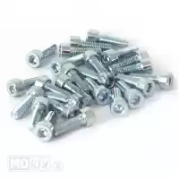 214516, Mokix, Tornillo allen m5x16 elvz 25uds INBUS-BOUT M5x16 ELVZ 25stuks<hr>INBUS-SCHRAUBE M5x16 ZINK   25st<hr>VIS BRT M5x16 ELVZ          25pcs<hr>HEXAGON SCREW M5x16 GALVAN 25pcs, Nuevo