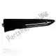 Side skirt china grand retro bottom left black Mokix 32060