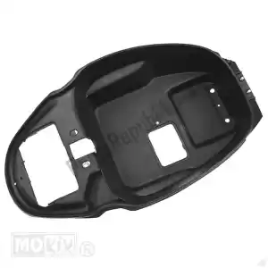 mokix 32120 caixa interna/caixa de capacete china grand retro preto - Lado inferior