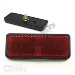 Aquí puede pedir reflector rectangular 90x35 rojo 1 tornillo m6 ce de Mokix , con el número de pieza 32469: