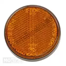 zijreflector rond 60mm oranje bout m6 ce van Mokix, met onderdeel nummer 32517, bestel je hier online: