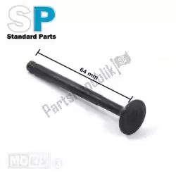 Here you can order the valve exhaust china 4t gy6 50cc short 64mm from Mokix, with part number 32562: