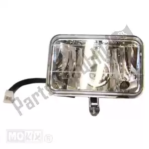 mokix 33062 headlight china classic lx rectangle ce - Bottom side