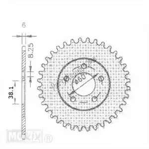 LeoVince SBK Scoot 5513 sito / leovince, touring exhaust system, steel, e-certificate - Bottom side