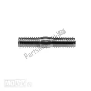 mokix 5637 exhaust stud uni m6x30mm (1) - Bottom side