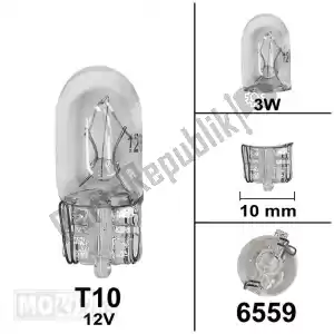 mokix 6559 lâmpada t10 12v 3w (1) - Lado inferior