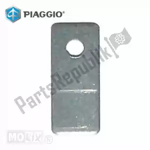 Piaggio Group 675490 plate - Bottom side