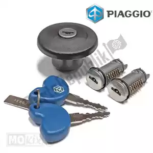 Piaggio Group 781219 serrures. assy - La partie au fond