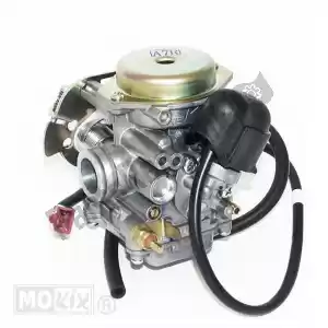 mokix 801650 carburador peugeot tweet/sym mio/fiddle 25km org - Lado inferior
