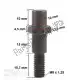 Peugeot tweet/sym symphony sidestand bolt org Mokix 802067