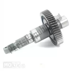 Piaggio Group 8252515 rear wheel axle with u.p. - Bottom side