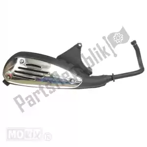 Piaggio Group 8808745 silencer complete with protection - Bottom side