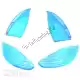 Raw-bol glas peugeot viva city set blauw Mokix 86466