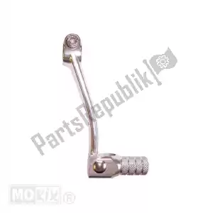 mokix 86638 pedal de cambio minarelli am6 aluminio plata - Lado inferior