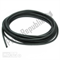87589, Mokix, fuel hose rubber black 5x8 mm 10mtr, New