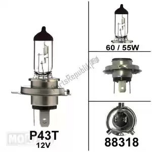 mokix 88318 ampoule p43t 12v 60/55w h4 ce (1) - La partie au fond