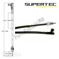 Here you can order the cable speedometer sym jet euro-x/hd 125 peu lxr st from Mokix, with part number 88387: