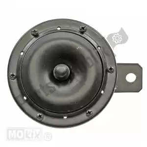 mokix 89599 bocina 12v motor grande (cc) negra - Lado inferior