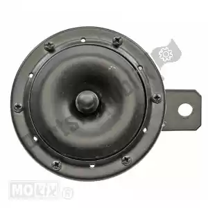 mokix 89599 claxon 12v motor groot (dc) zwart - Onderkant