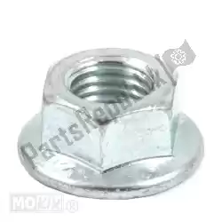 Here you can order the flywheel nut piaggio/peu/sym 10x1. 25 flange (1) from Mokix, with part number 89872: