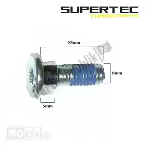 mokix 90452 brake disc chest bolt m8x25 derbi senda - Bottom side