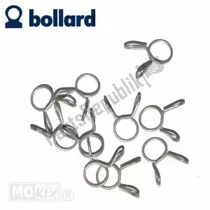 mokix 91922 fuel hose clamp mickey clip 7.1mm 10pcs - Bottom side
