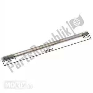 mokix 92505 cilinder tapeind peu/sym 4t (nt motor) m6x185 - Onderkant