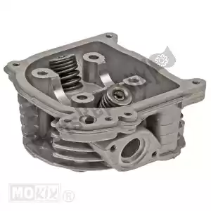 mokix 93232 cabeça do cilindro china 4t gy6 sls (válvulas de 64mm) - Lado inferior