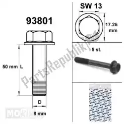 Qui puoi ordinare non disponibile da Mokix , con numero parte 93801: