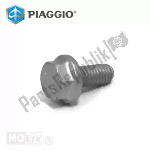 Piaggio Group B016426 schroef met flens m6x14 - Onderkant