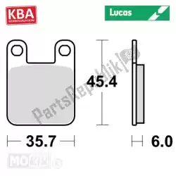 Here you can order the brake pad lucas 