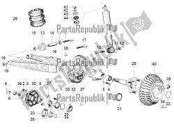 sospensione posteriore - ammortizzatore / i