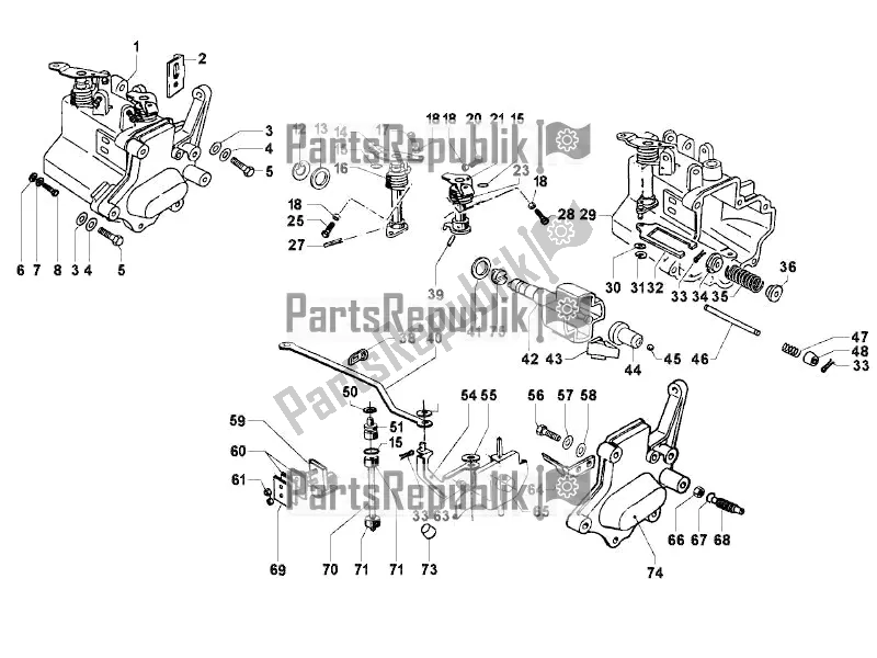 Todas las partes para Feed Regulator de APE MP 601 Classic 422 2006 - 2007