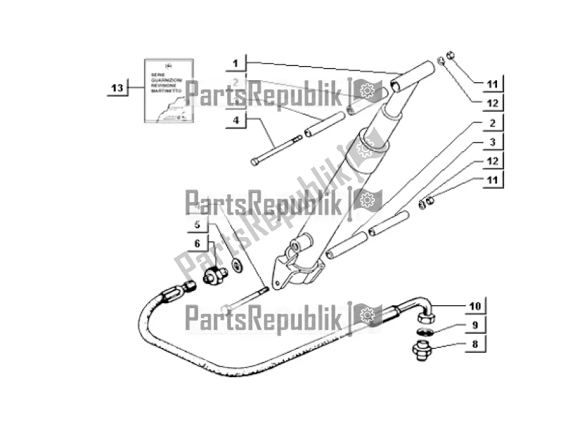 Todas as partes de Hydraulic Piston do APE TM 703 220 CC 2T 1997 - 1999