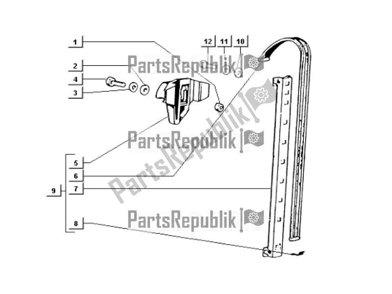 Todas as partes de Window Regulator do APE TM 703 220 CC 2T 1997 - 1999