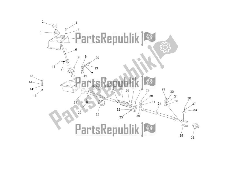 All parts for the Internal Gear Selectors of the APE TM 703 220 2008 - 2022