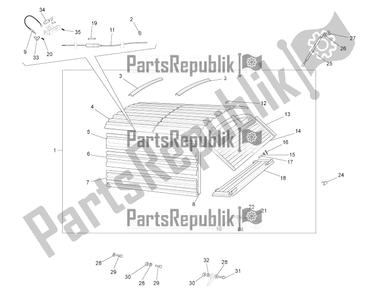 Alle onderdelen voor de Rear Chassis/body van de APE TM 703 220 2008 - 2022