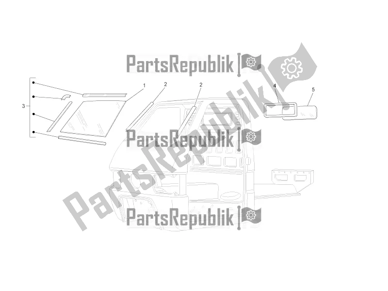 Todas las partes para Parabrisas - Vidrio de APE TM 703 220 2008 - 2022