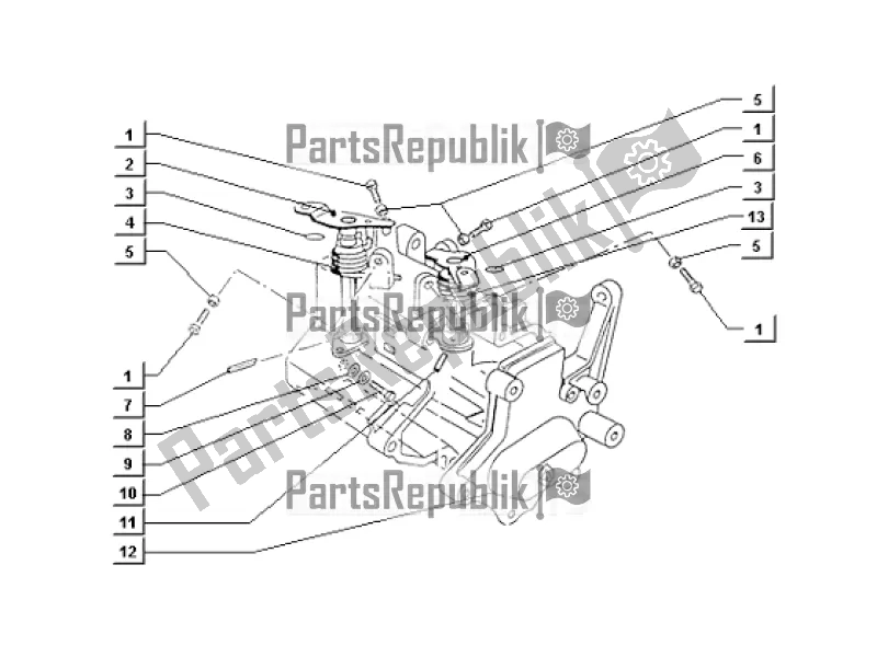 All parts for the Regulator of the APE TM 703 Diesel 422 CC 420 1997 - 2004