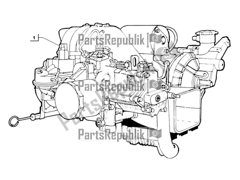 All parts for the Engine, Assy (steering Wheel) of the APE TM 703 Diesel FL2 422 CC 1997 - 2004